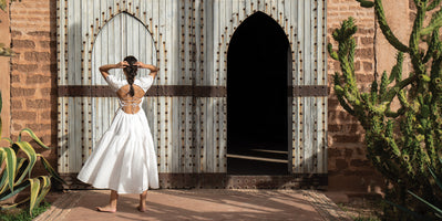 More than sensational beautiful products to enjoy every day, I dreamt of a brand for people like me, a global citizen, who are from somewhere, but belong everywhere. Dreamers, storytellers, that are embracing their beautiful contradictions, equally at ease dancing barefoot in the sand, or high heeled under the stars.